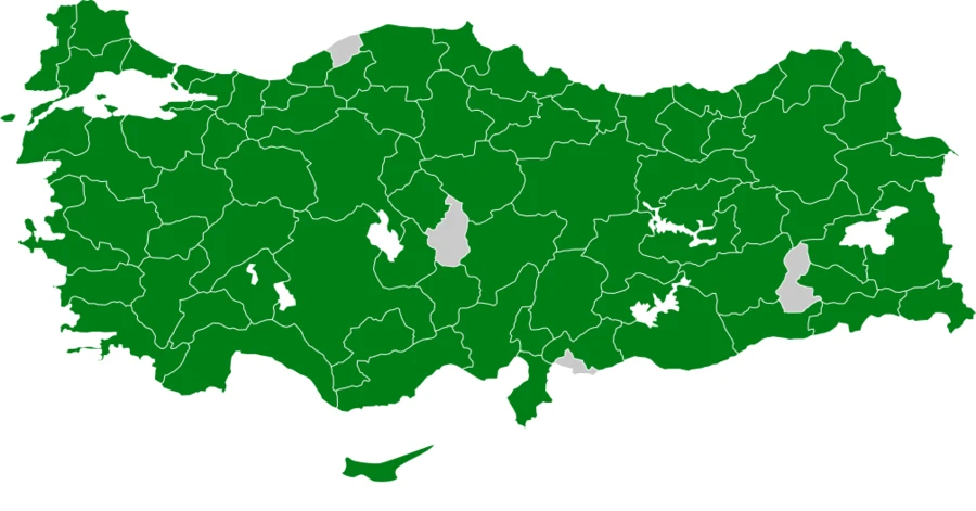 Kır Kırlangıcı Türkiye dağılım haritası