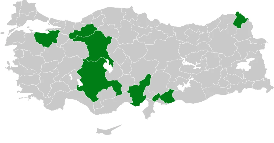 Paçalı Baykuş Türkiye dağılım haritası
