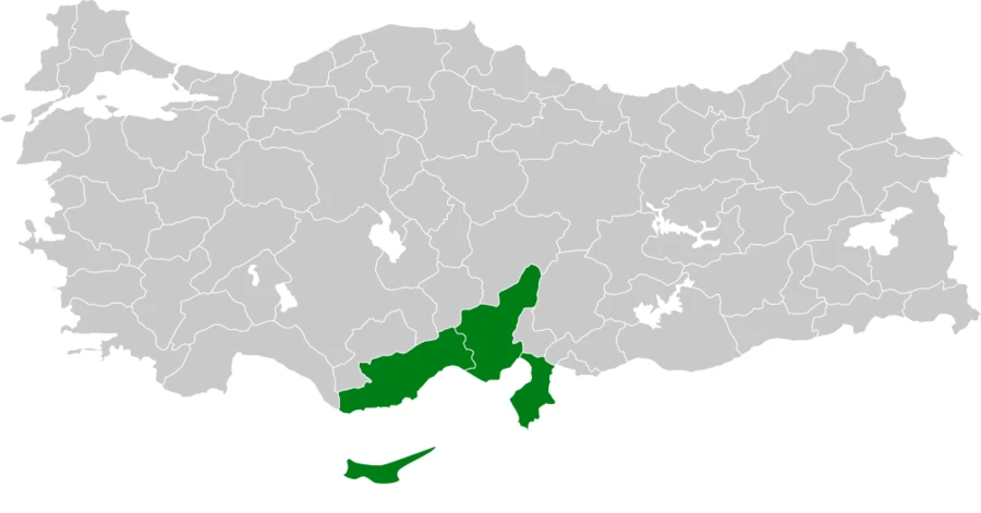 Sümsükkuşu Türkiye dağılım haritası