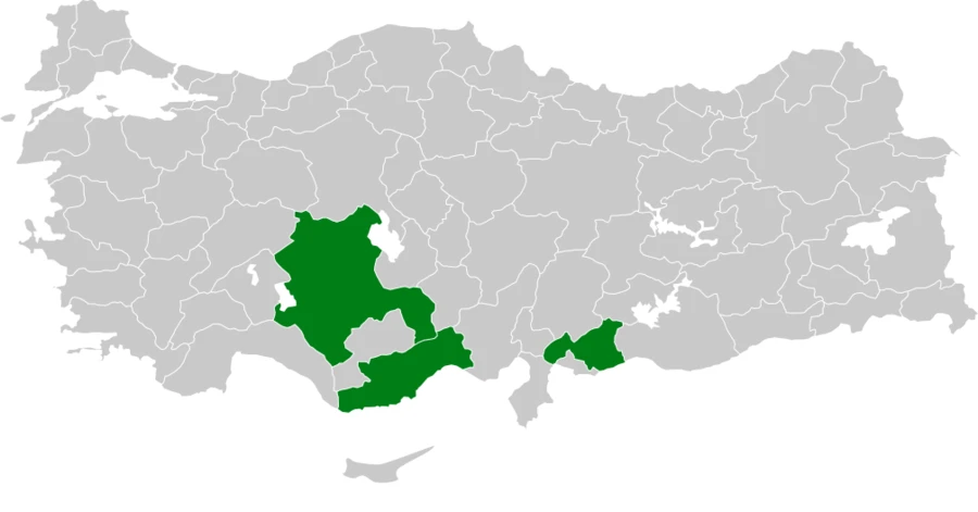 Yaz Ördeği Türkiye dağılım haritası