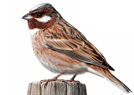 Akbaşlı çinte - Emberiza leucocephalos kuş görseli