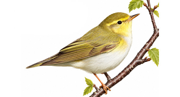 Orman çıvgını - Phylloscopus sibilatrix kuş görseli
