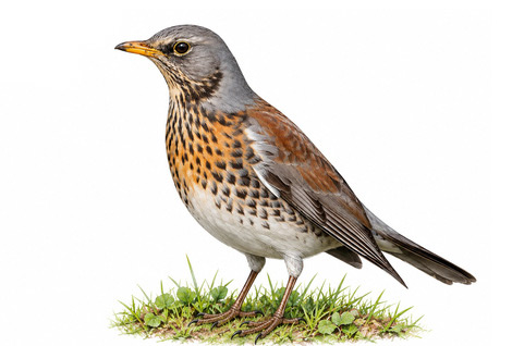 Tarla Ardıcı - Turdus pilaris kuş görseli